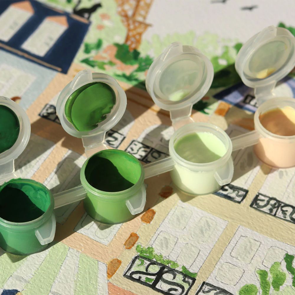 Coffret peinture au numero - Paris par Sabina Fenn – Image 3
