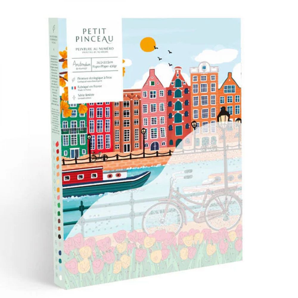 Coffret peinture au numero - Amsterdam par Nidhi Kachhadiya