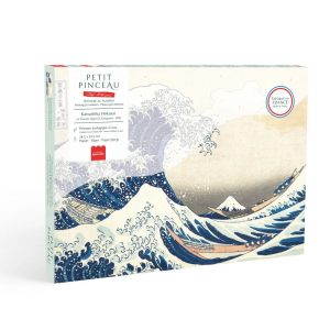 Coffret peinture au numero - La grande vague de Kanagawa - Katsushika Hokusai