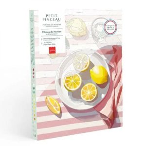 Coffret peinture au numero - Citrons de Menton par La Petite Epicerie