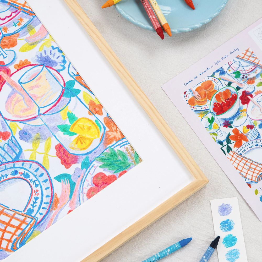 Coffret pastel au numero - Petit Pastel - Comme un dimanche – Image 3