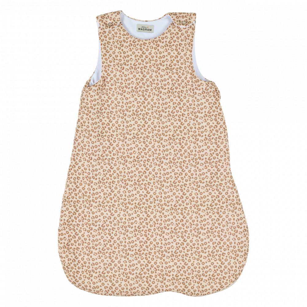 Gigoteuse ete - Leopard creme 12/24 mois