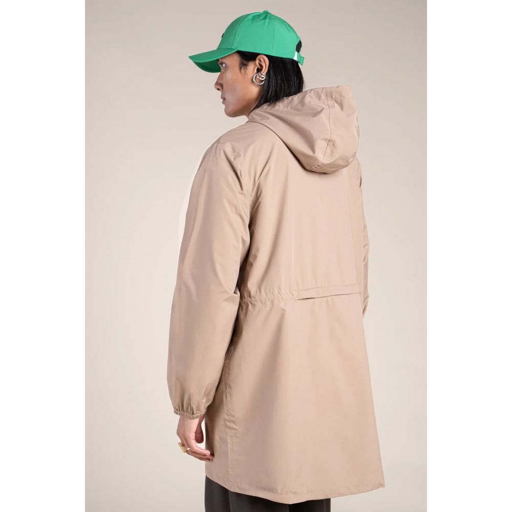 Imperméable mixte long Amelot - Sahara – Image 4