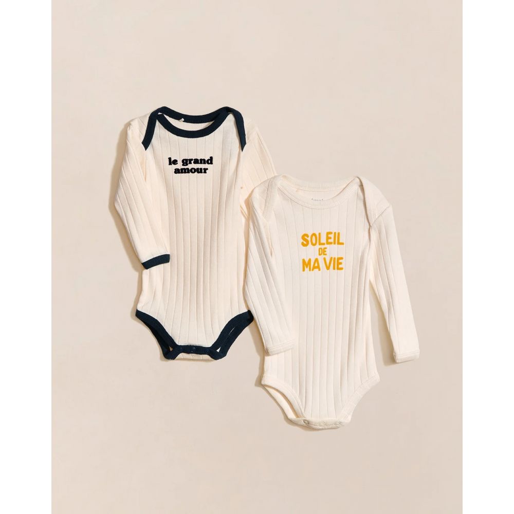 Body "Soleil de ma vie"- Crème – Image 3