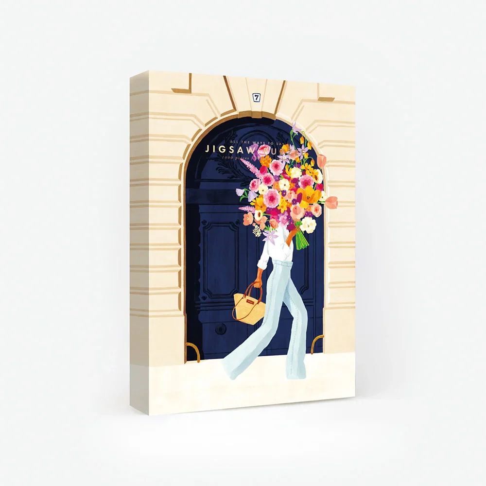 Parisian door - Puzzle 1000 pièces
