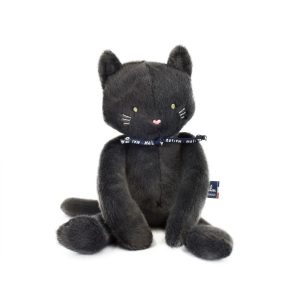 Chat Méloé - Noir anthracite - 37 cm