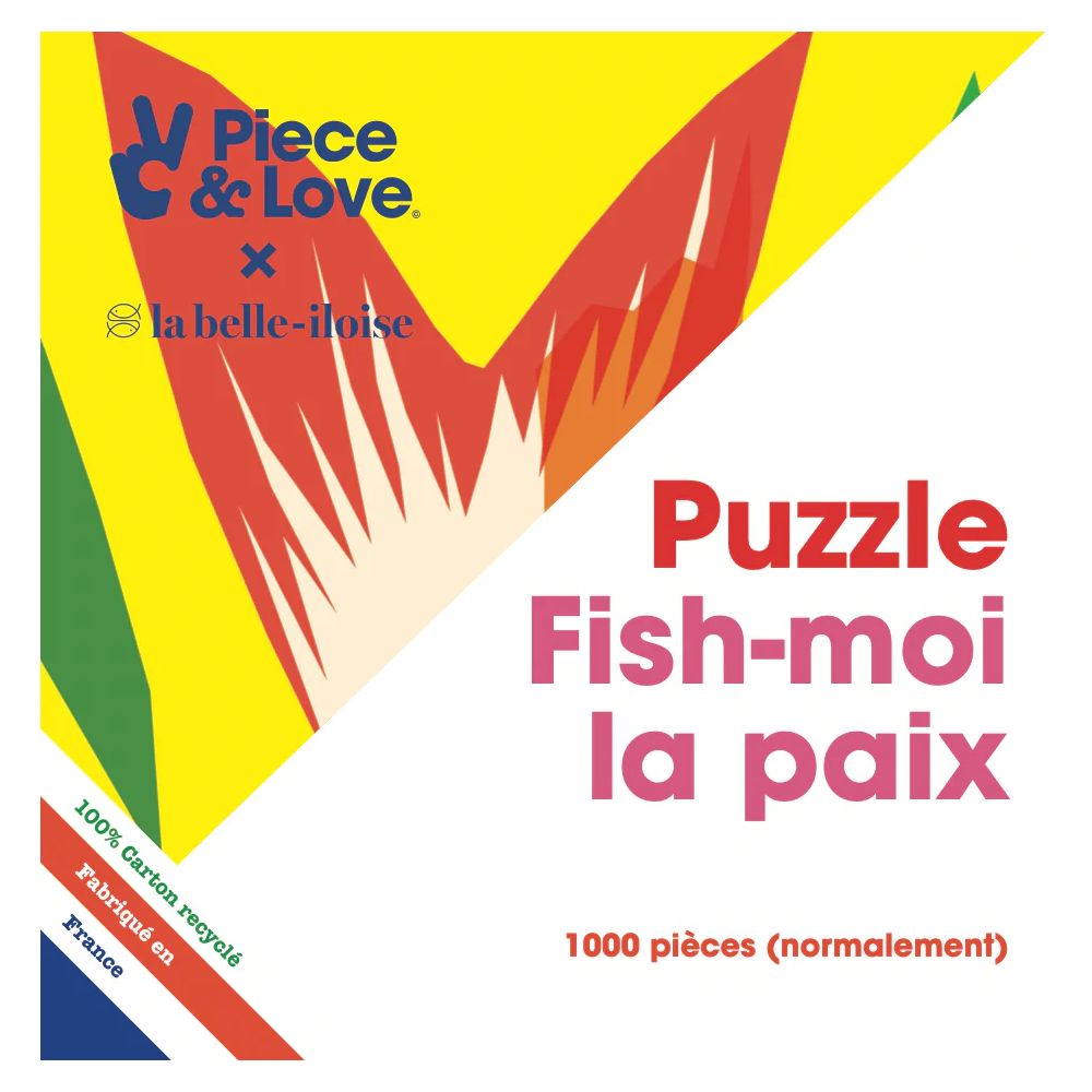 Puzzle 1000 pieces - Fish moi la paix – Image 2