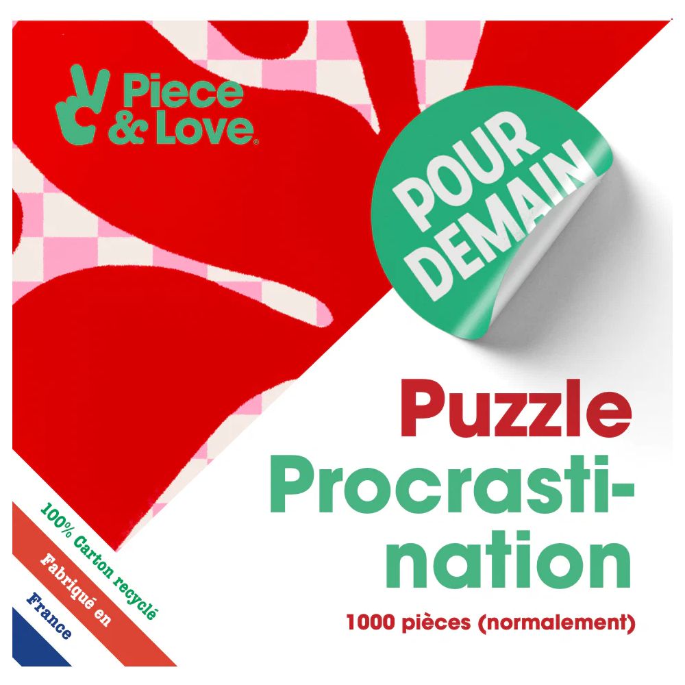 Puzzle 1000 pieces - Procrastination – Image 2