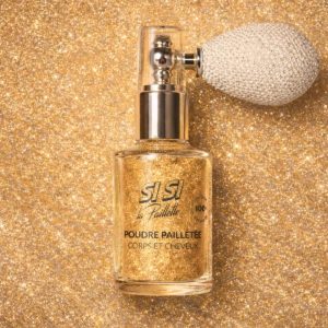 Spray poudre paillettee - Dore
