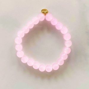 Bracelet Jellybeans élastique - Rose