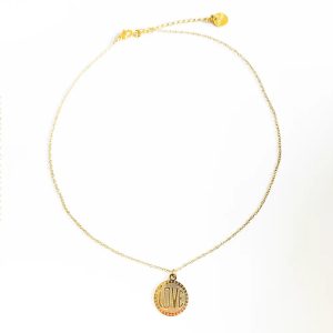 Chaine pendentif Love