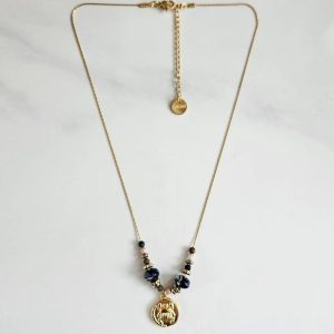 Collier scarabee Maya