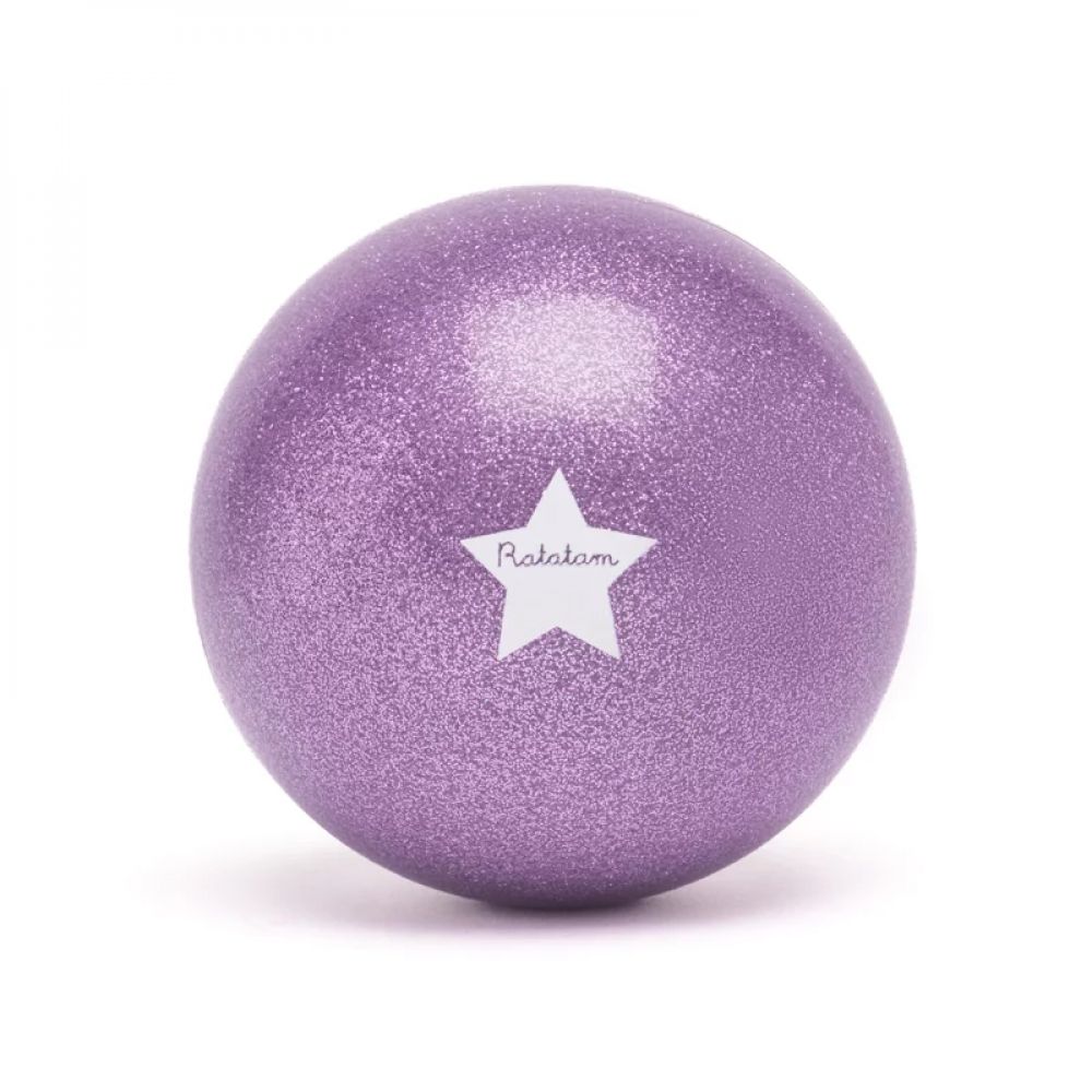 Ballon mouton paillete 10 cm - Violet – Image 3