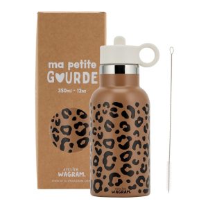 Gourde 350ml - Leopard marron