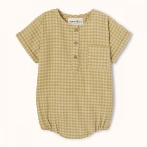 Barboteuse Manik - CHECKMATE KHAKI