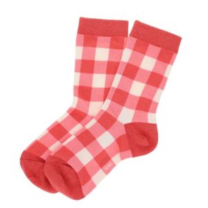 Chaussettes teacher Carreaux