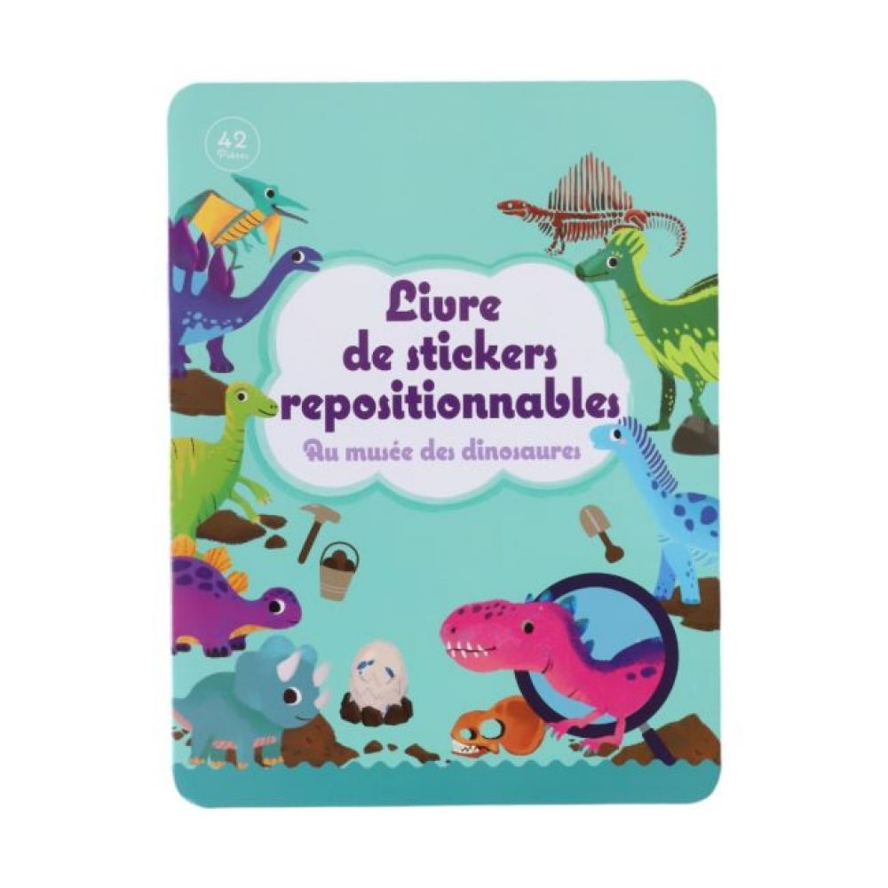 Livret Autocollant - Le musee des dinosaures