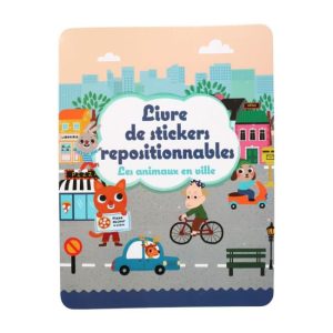 Livret Autocollants - Animaux en ville