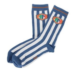 Chaussettes rayées "Papa"