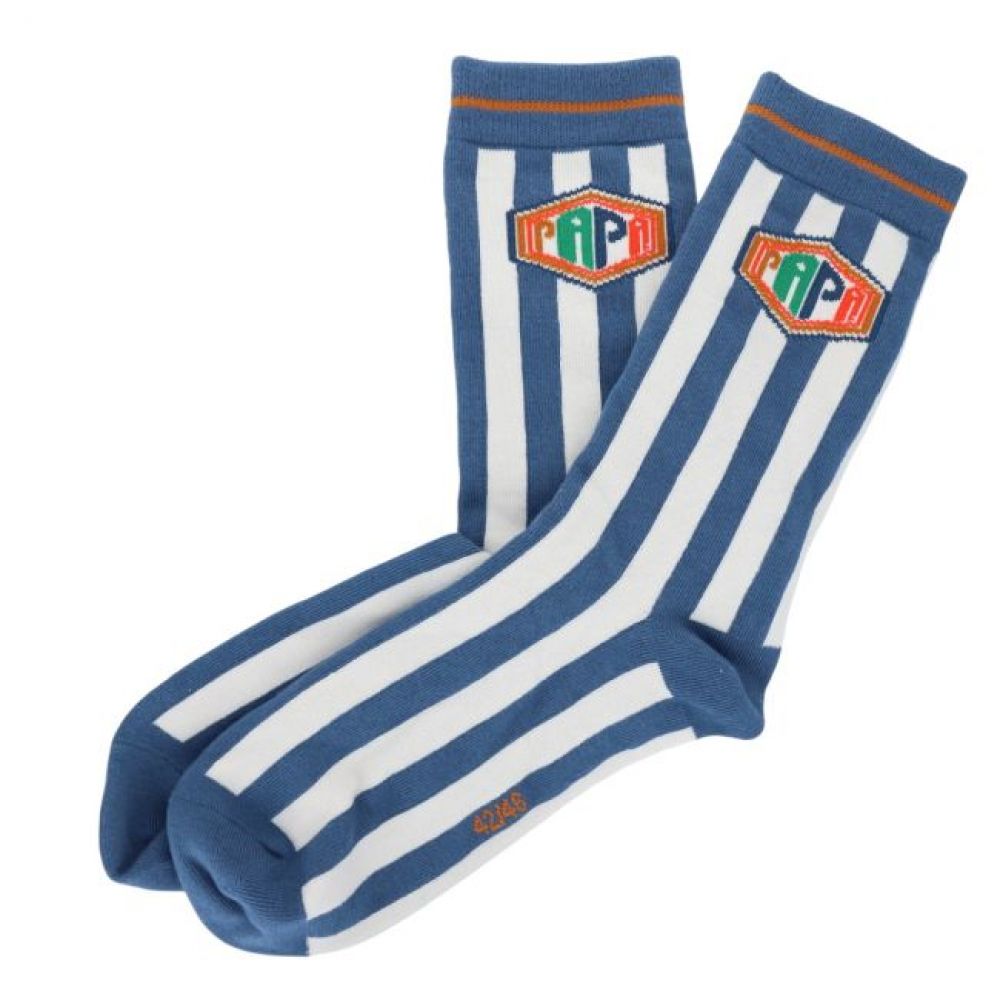 Chaussettes rayées "Papa"