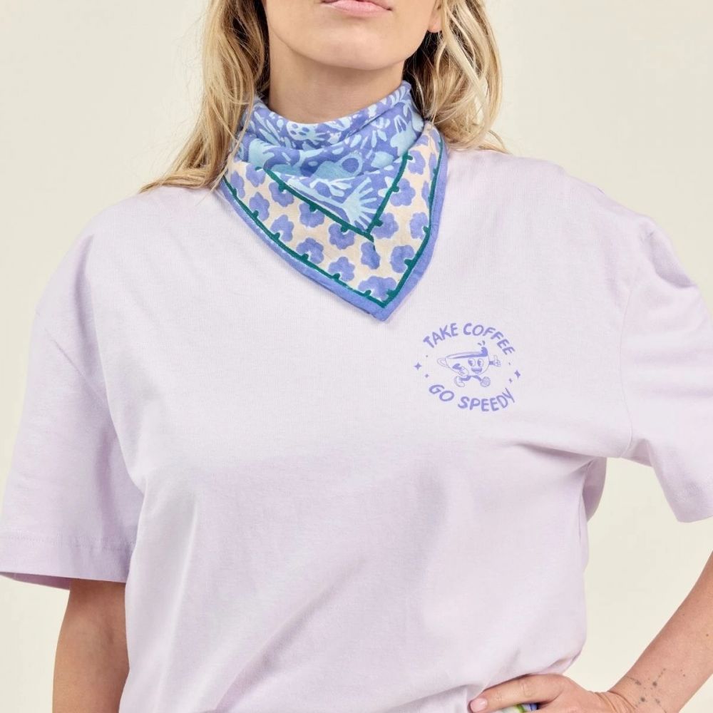 T-shirt Ouma Coffee - Lilas – Image 2