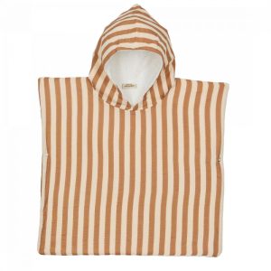 Poncho - Gaze rayures larges