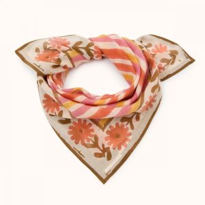 Small Foulard Dupitta - FUTA ORANGE