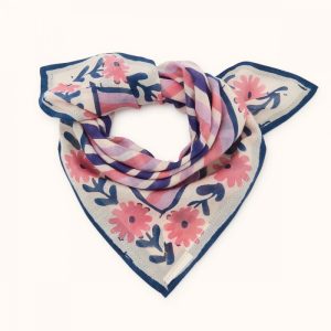 Small Foulard Dupitta - FUTA TRUE BLUE