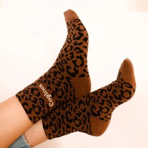 Chaussettes femme leopard - Copines