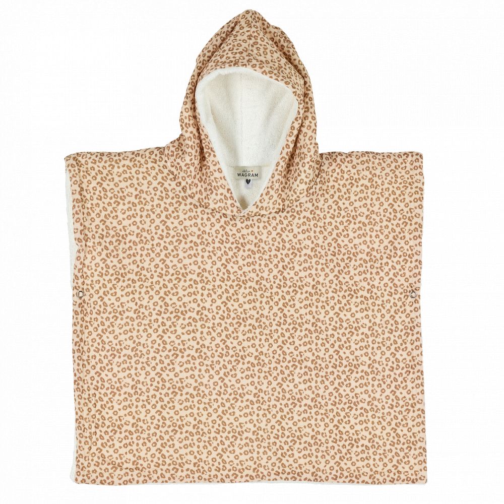 Poncho - Léopard crème