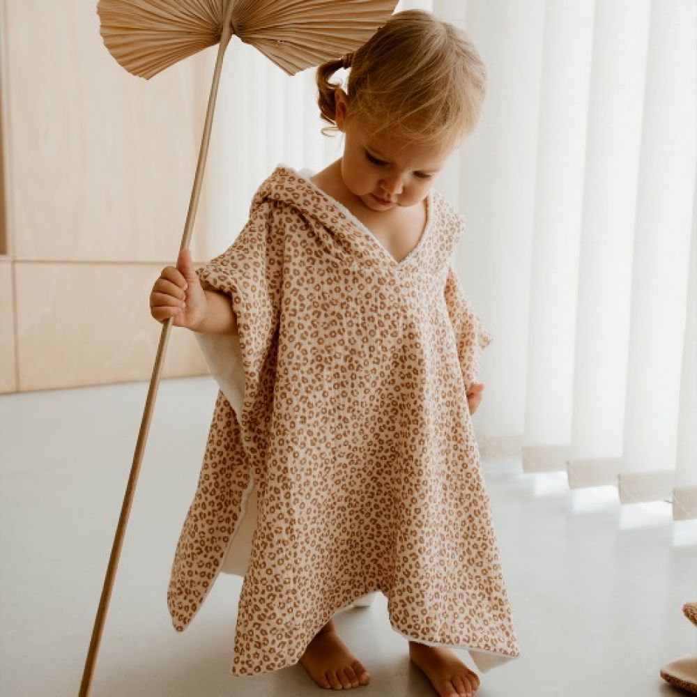 Poncho - Léopard crème – Image 2