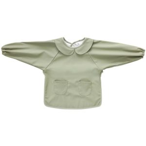 Bavoir-tablier bébé & enfants - Uni vert