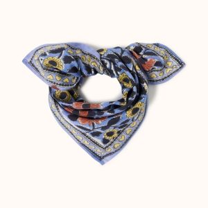 Small Foulard Manika Coeur - COEUR IRIS