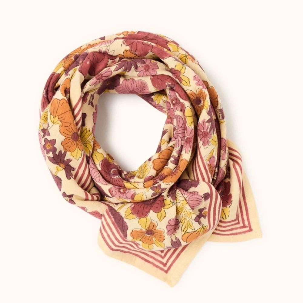 Big Foulard Latika Joy - JOY DAHLIA