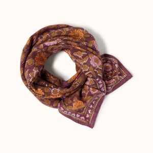 Big Foulard Latika Coeur - COEUR TRUFFE