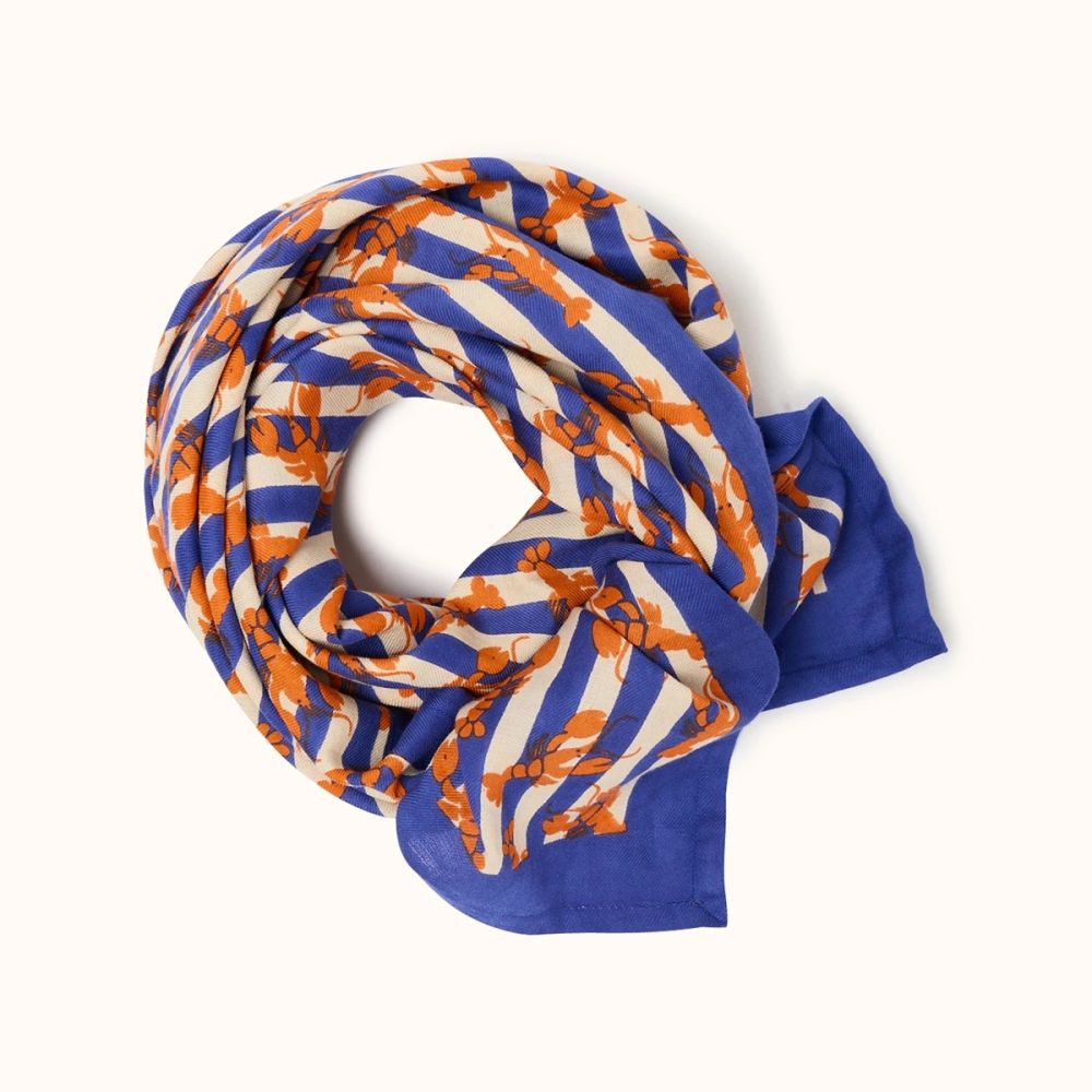 Big Foulard Latika - SEBASTIEN ORANGE