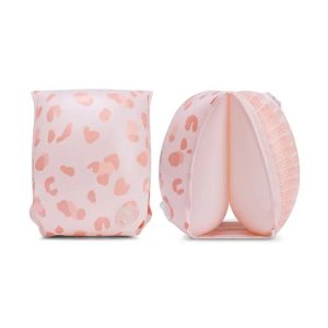 Brassards vieux Rose - Léopard