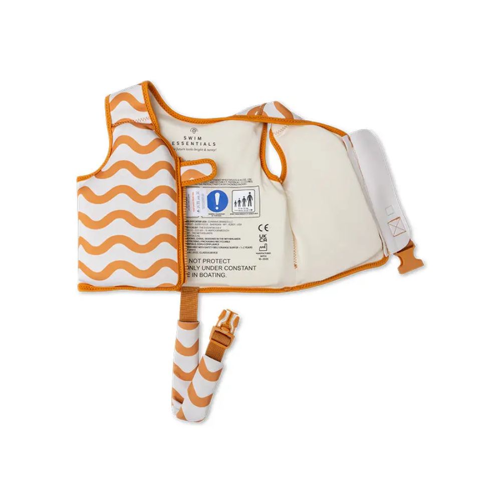 Gilet de natation orange - Surfeur – Image 3
