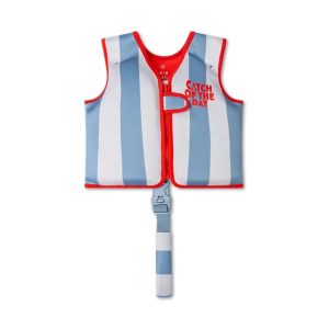 Gilet de natation rouge/bleu - Offre du jour