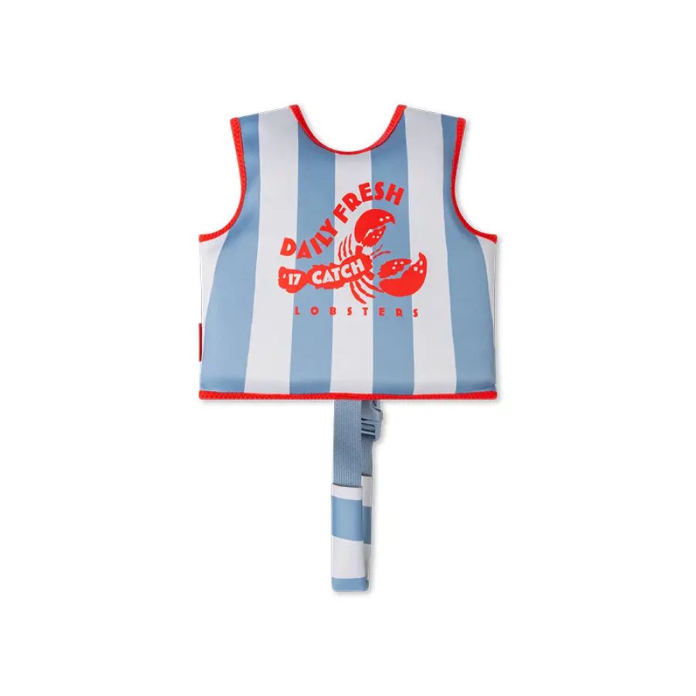 Gilet de natation rouge/bleu - Offre du jour – Image 3
