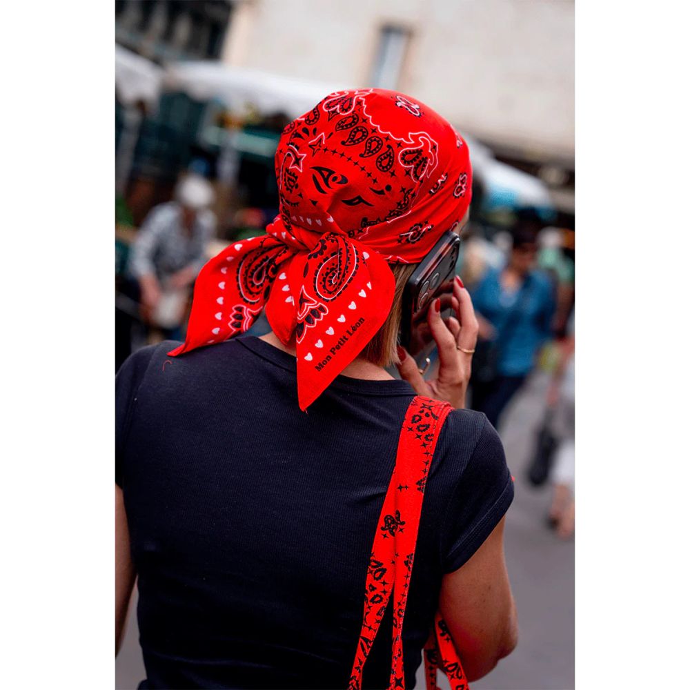 Petit Foulard - Bandana Rouge – Image 3