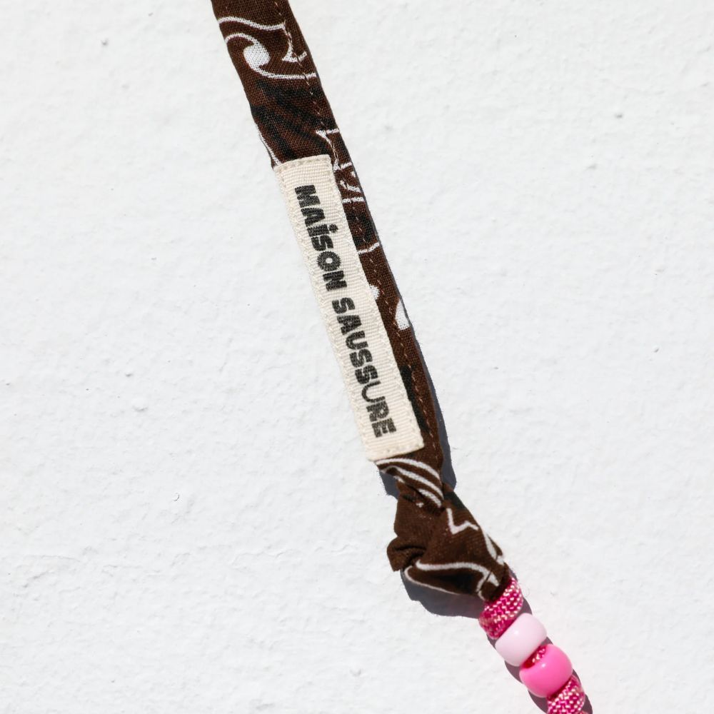 Cordon de téléphone - Chocolat – Image 3