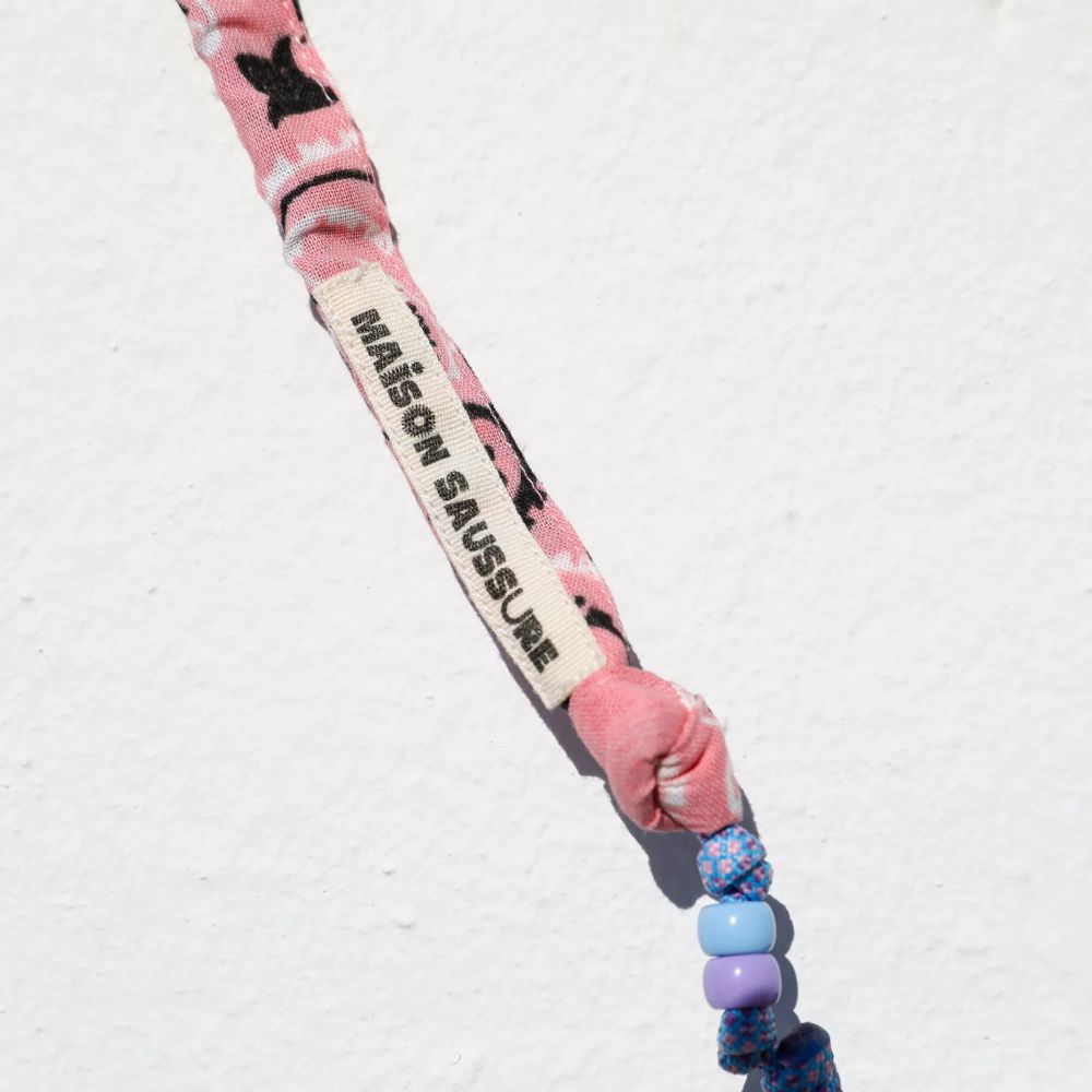 Cordon de téléphone - Rose Saumon – Image 3