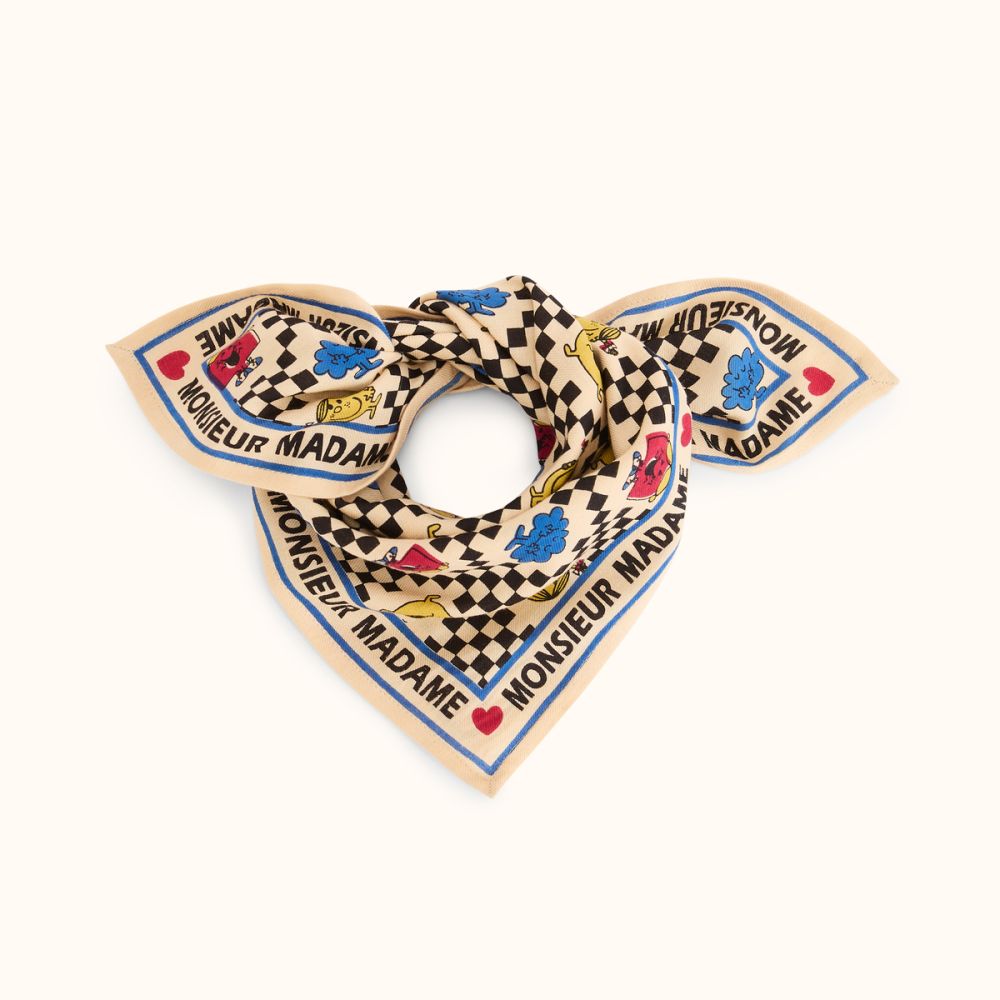 Small Foulard Manika - RECREE MACADAMIA
