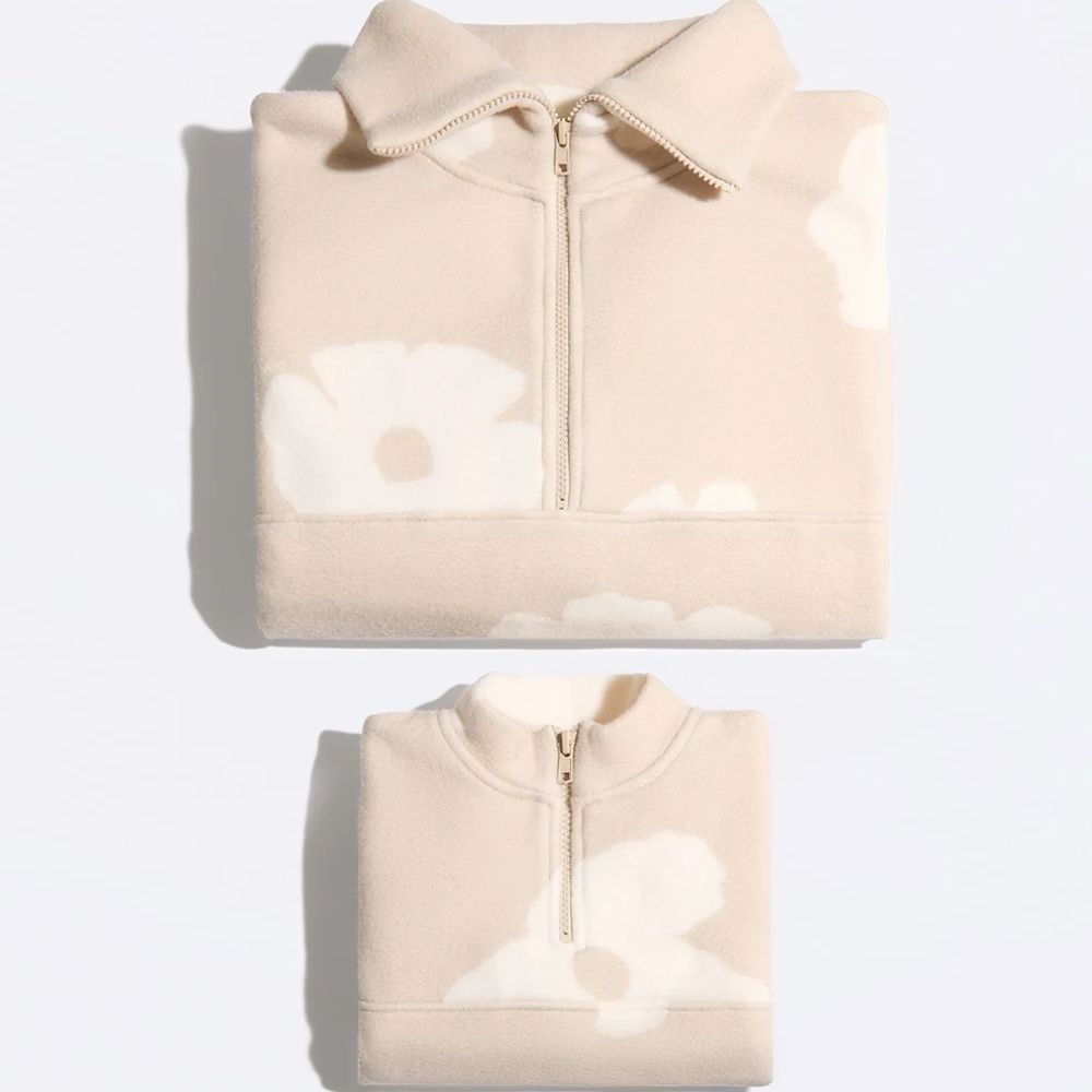 Sweat Sven en polaire recyclée - Biscotti flowers – Image 3