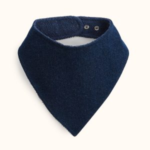 Bavoir Bami - DENIM FONCE DEEP MARINE