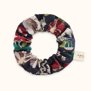 Small chouchou Manjuk - SEPTEMBER TAFFETA