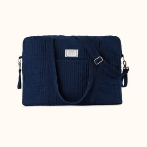 Sac à langer Thais - DENIM FONCE DEEP MARINE