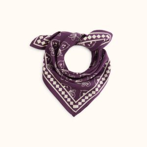 Small foulard Manika - ROOTS TAFFETA