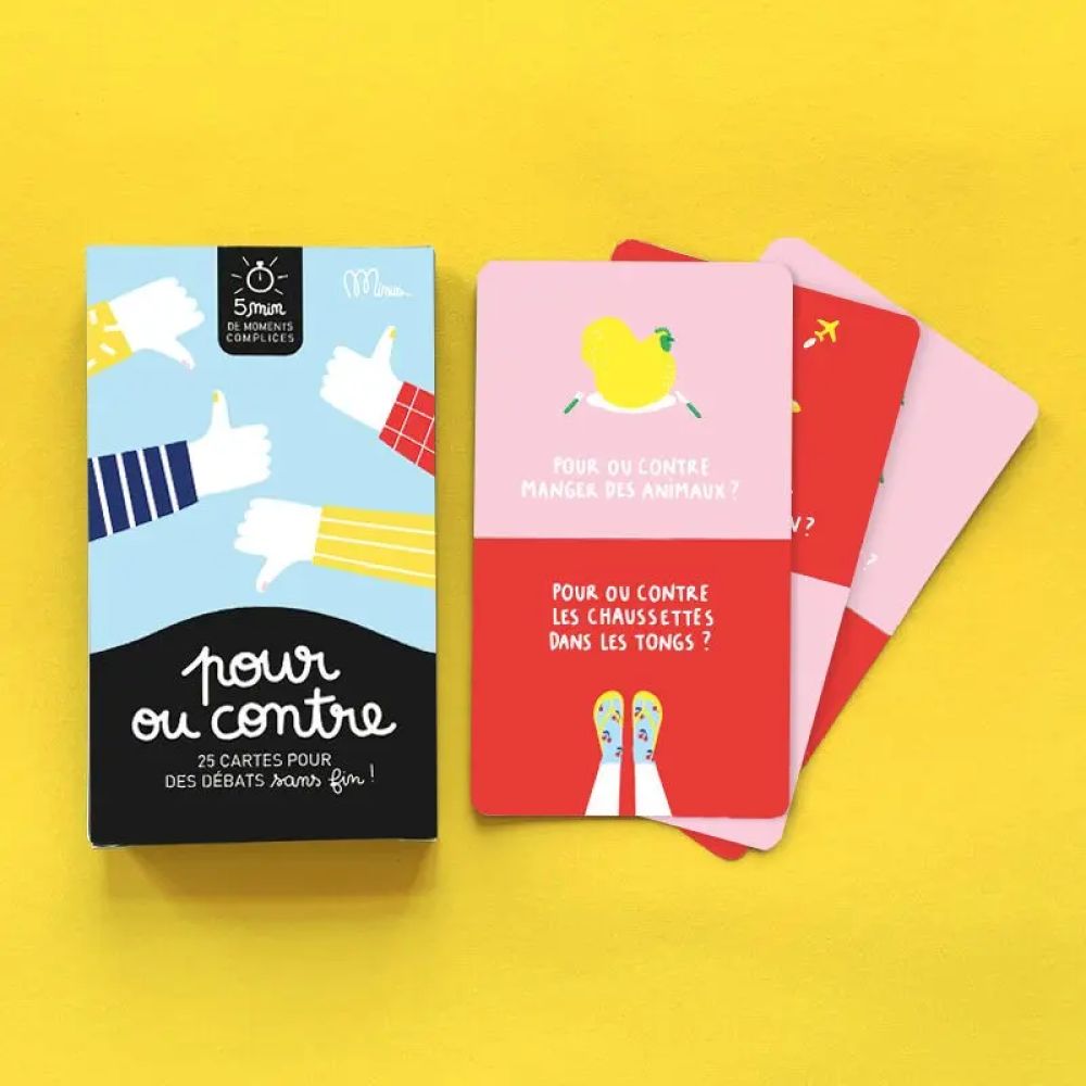 Pour ou contre ? - Jeu de cartes – Image 2